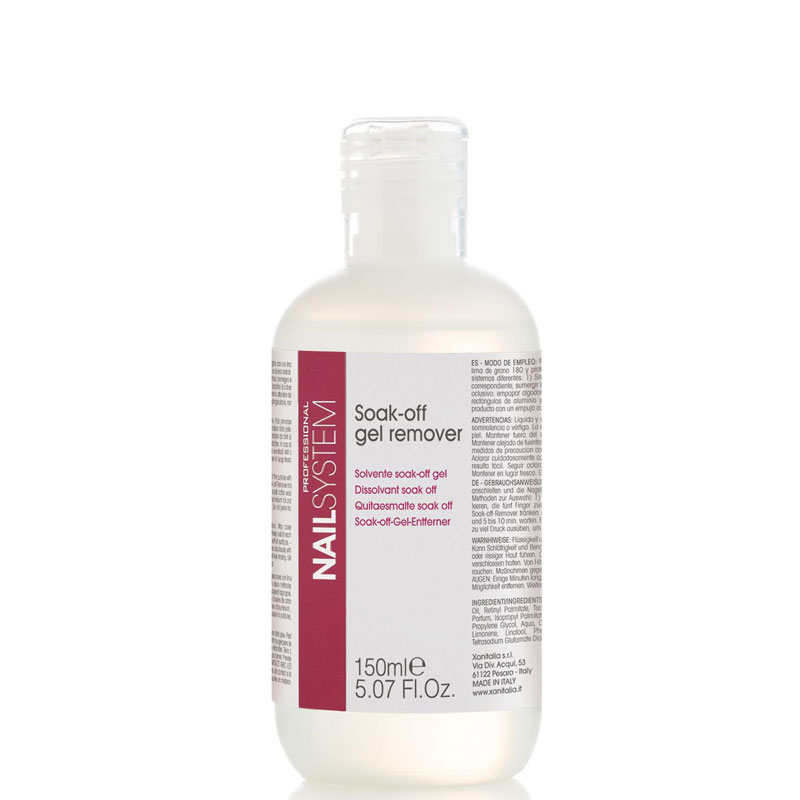 Dissolvant vernis gel soak off 150ml